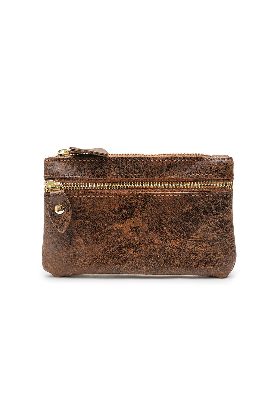 Sac Porte-monnaie Pochette DORIANE - Marron