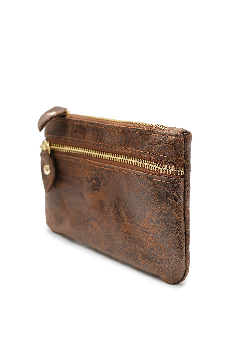 Sac Porte-monnaie Pochette DORIANE - Marron