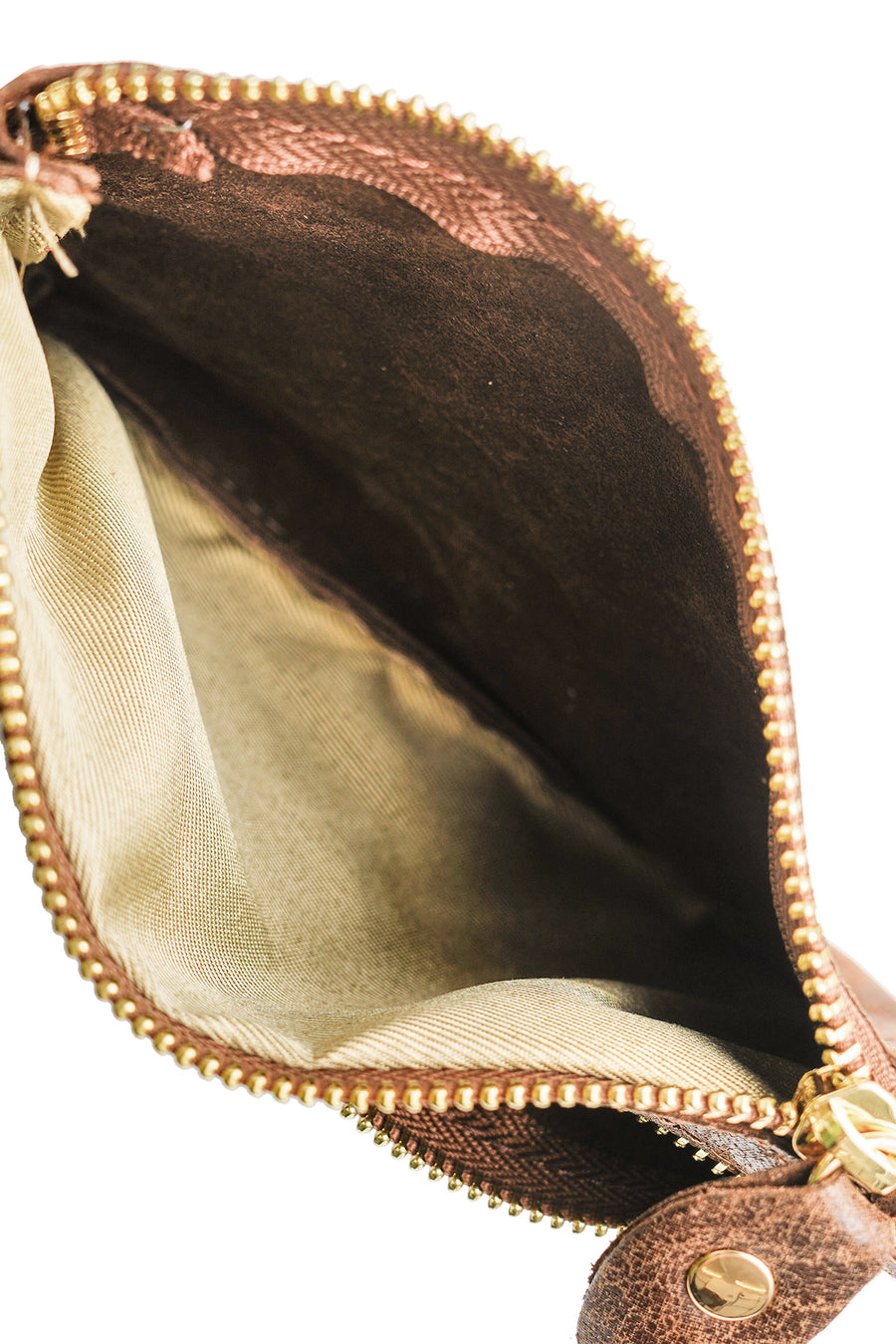 Sac Porte-monnaie Pochette DORIANE - Marron