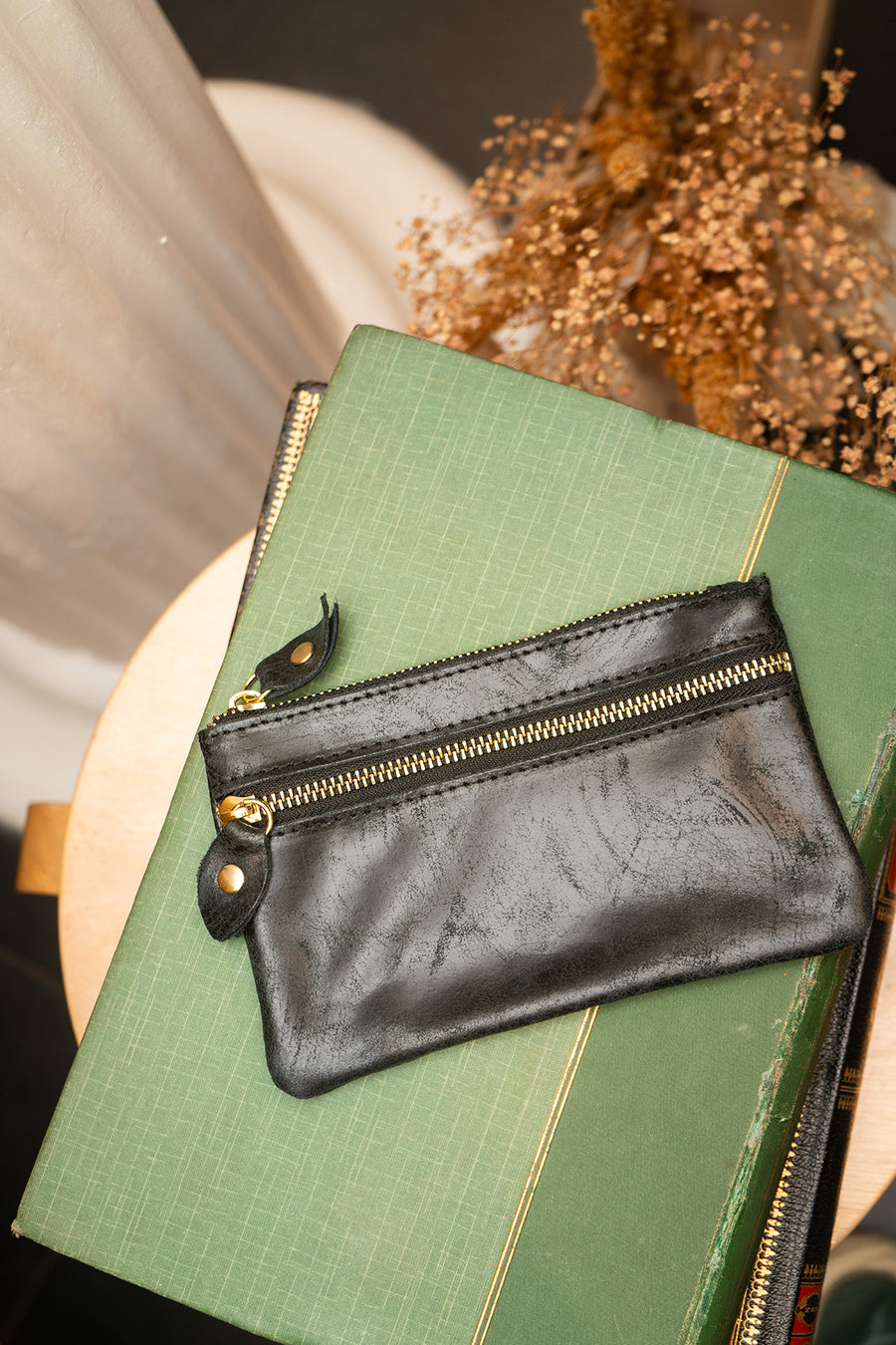 Sac Porte-monnaie Pochette DORIANE - Noir