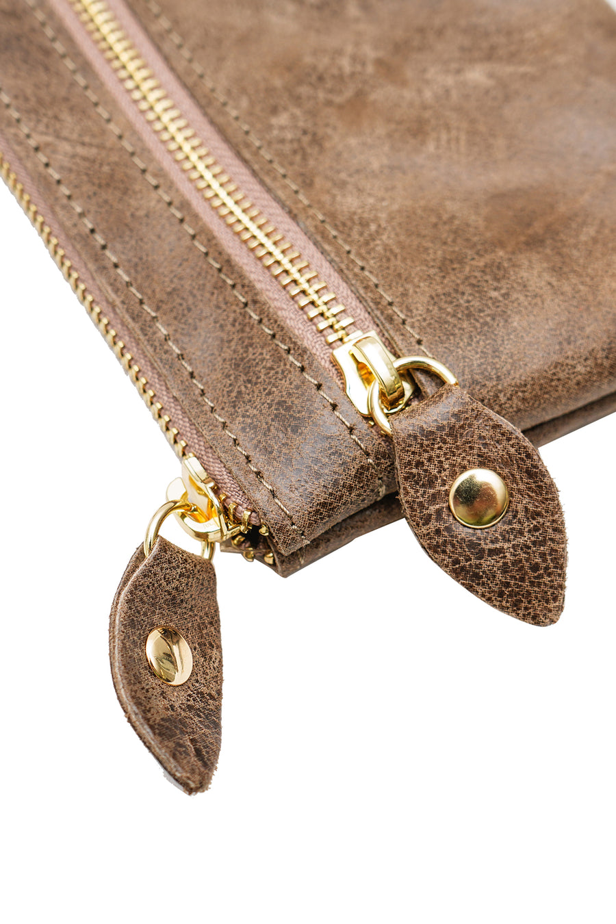 Sac Porte-monnaie Pochette DORIANE - Taupe