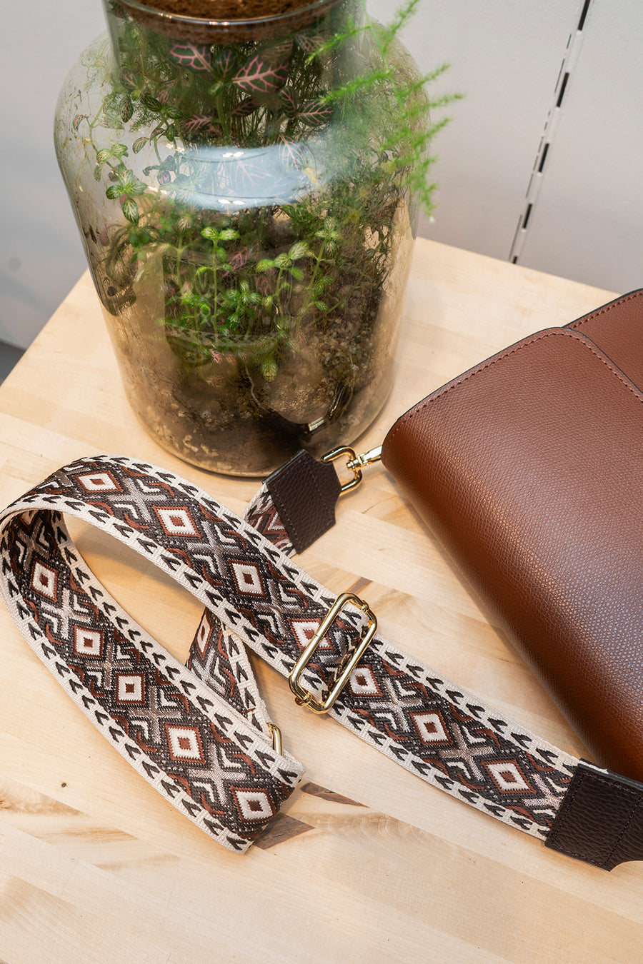 Sangle Sac YONA - Chocolat