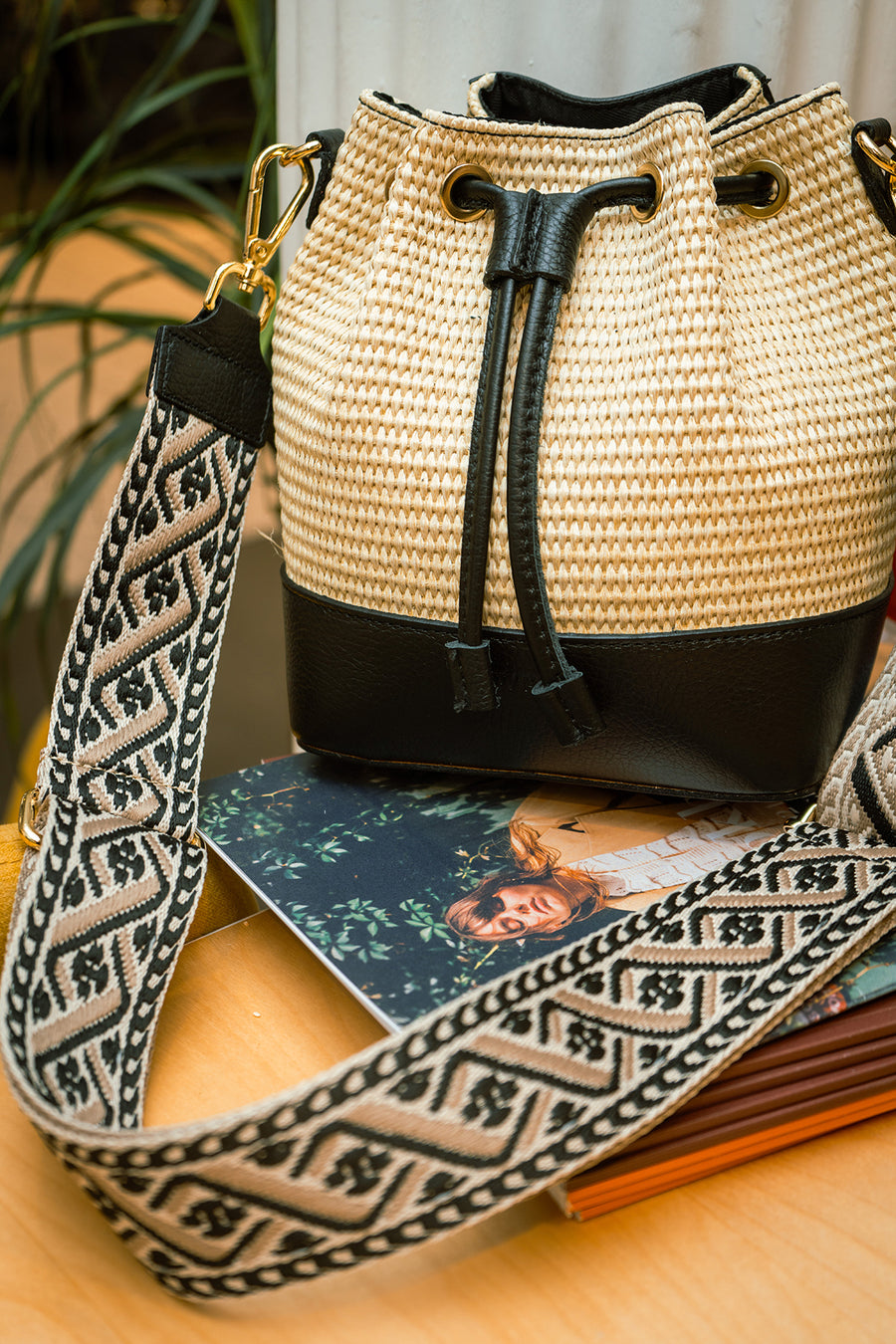 Sangle Sac FLORIANE - Noir