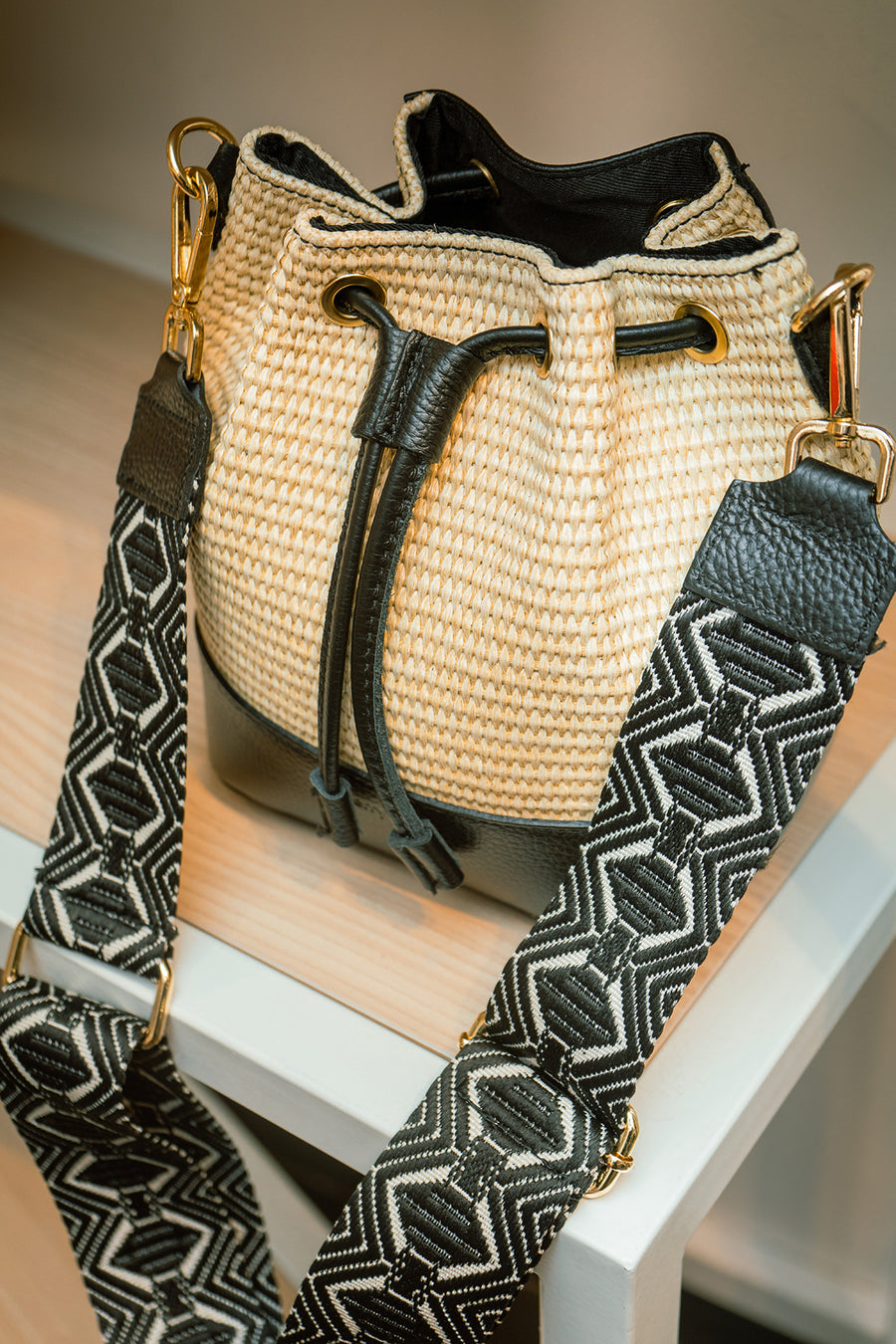 Sangle Sac LEVANA - Noir