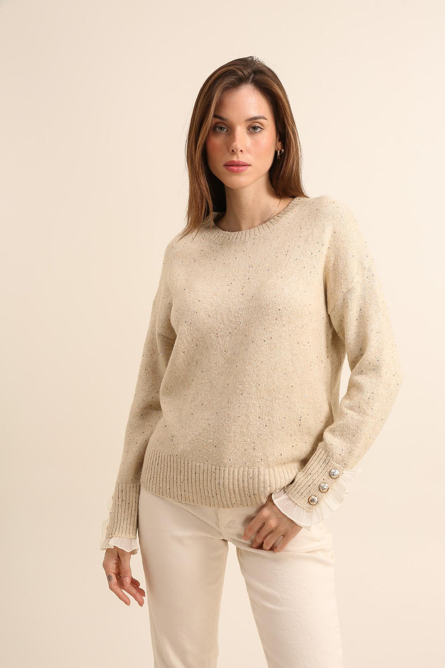 Pull à sequins Jovana