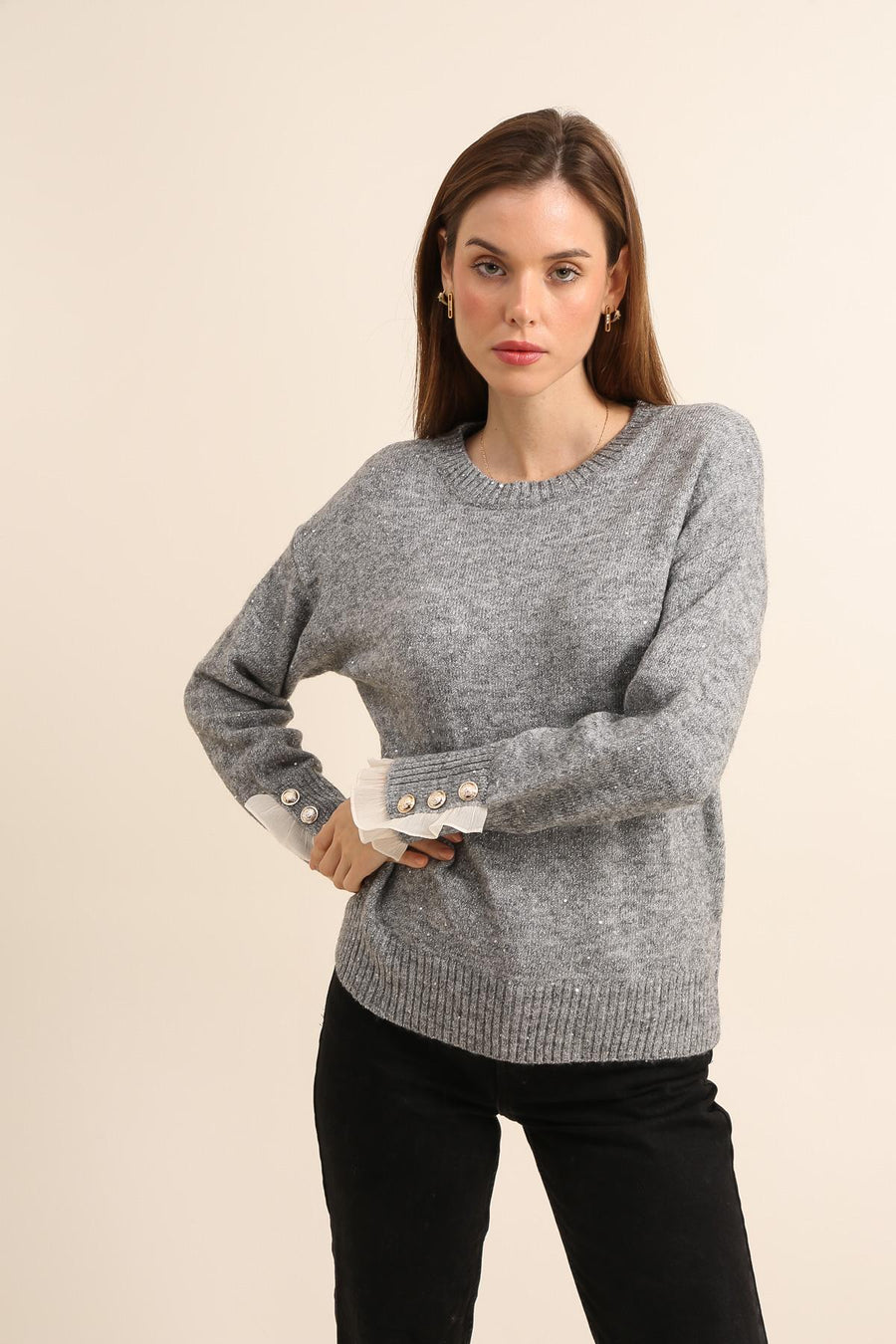 Pull à sequins Jovana