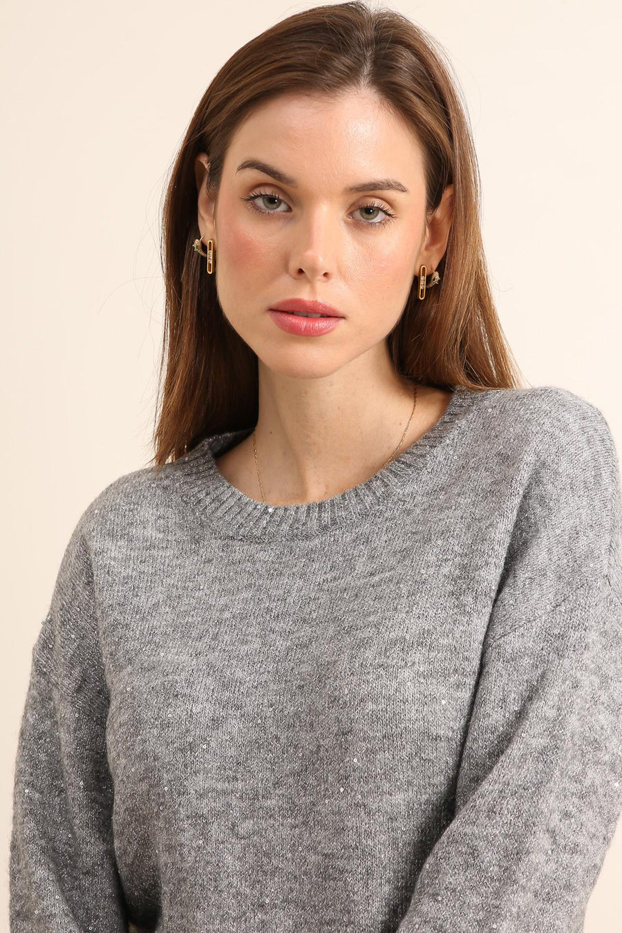 Pull à sequins Jovana