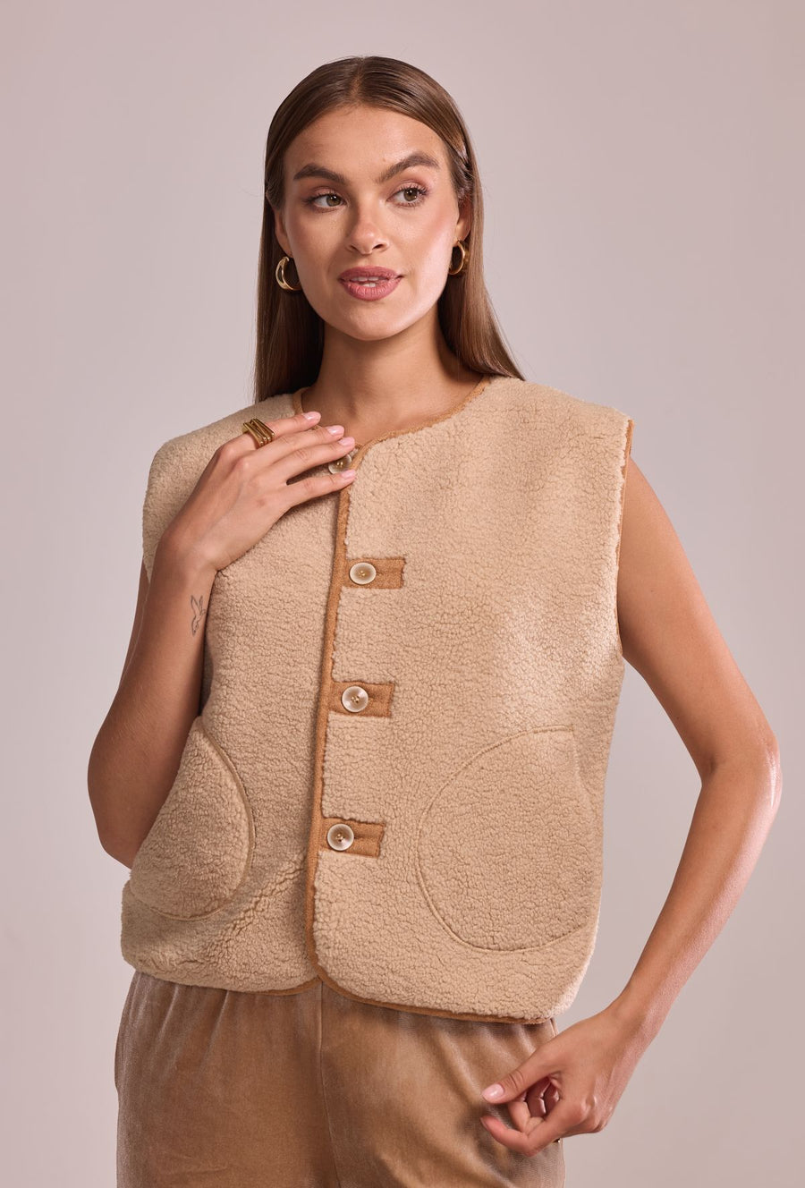 Veste Noisette
