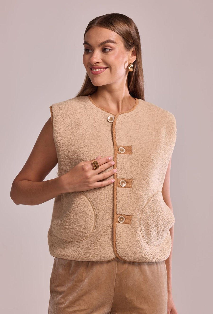 Veste Noisette