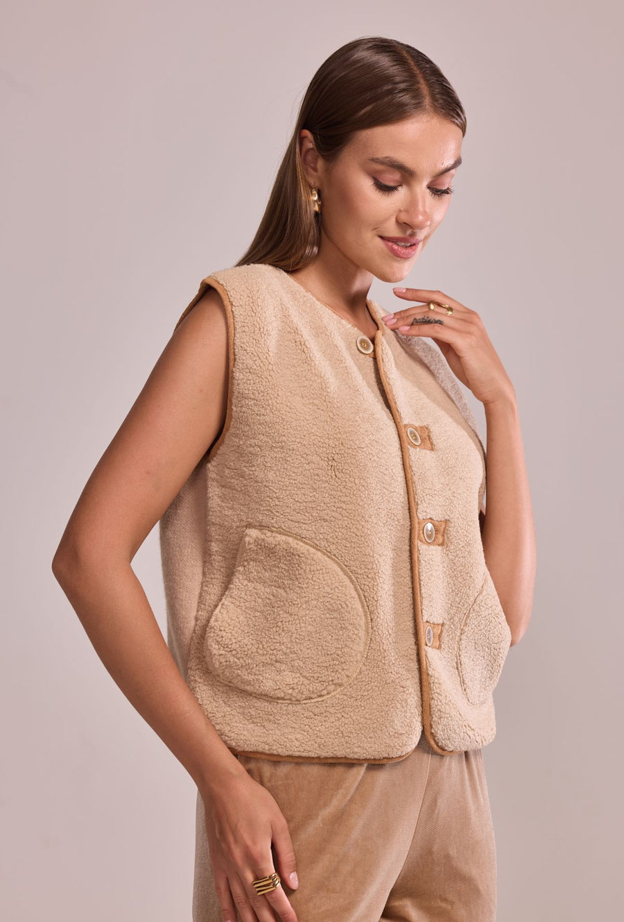Veste Noisette
