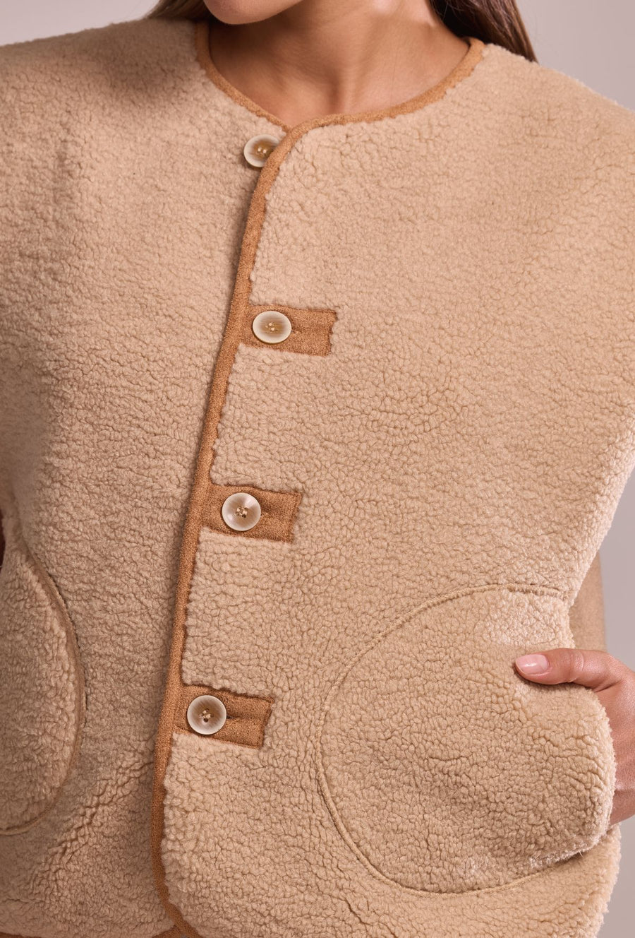 Veste Noisette