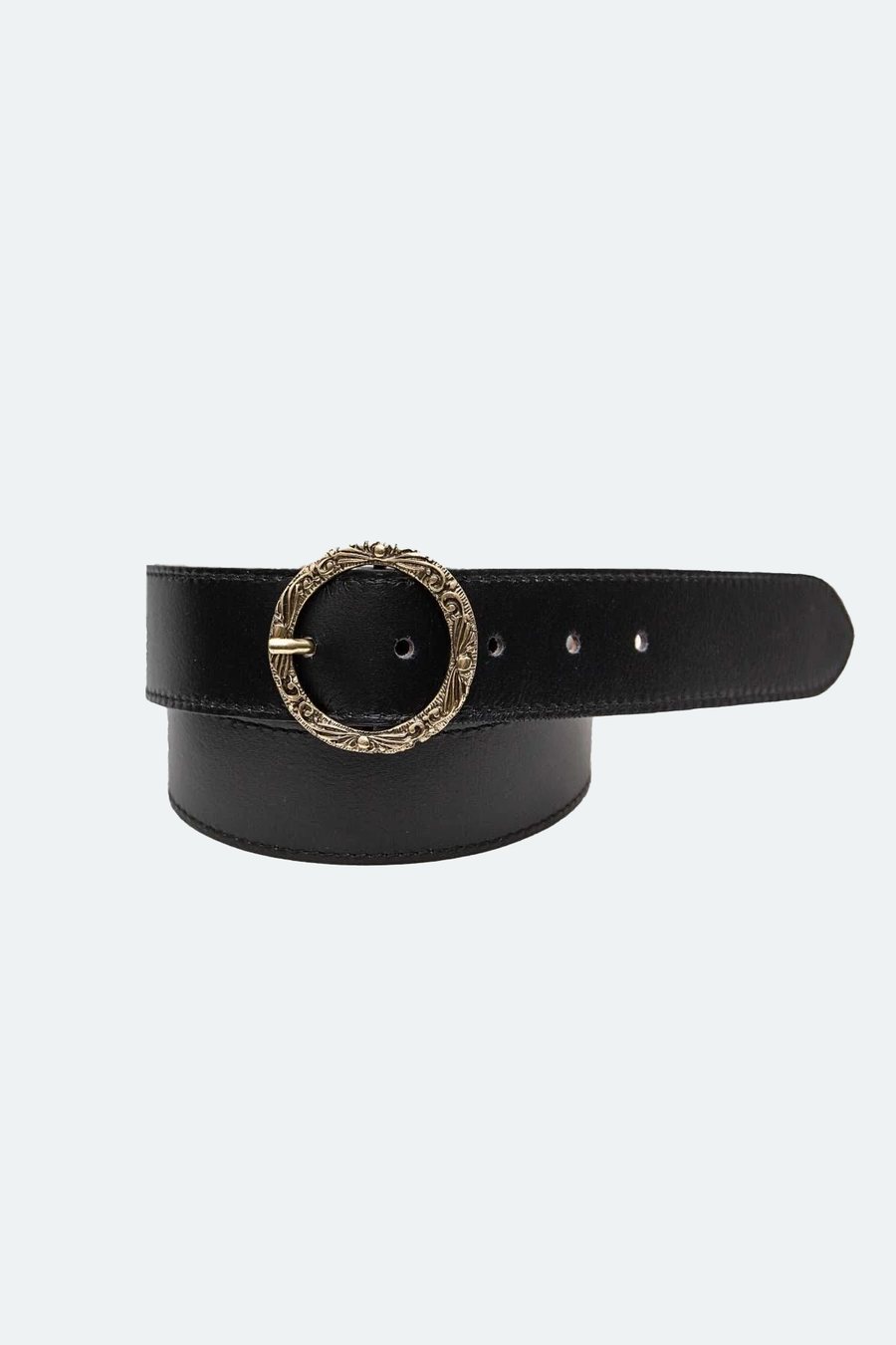 Ceinture cuir Sanae - Noir