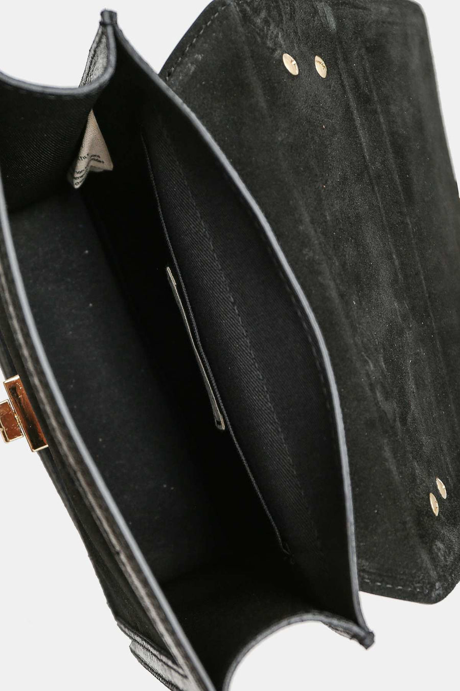 Sac bandoulière cuir Kim - Noir