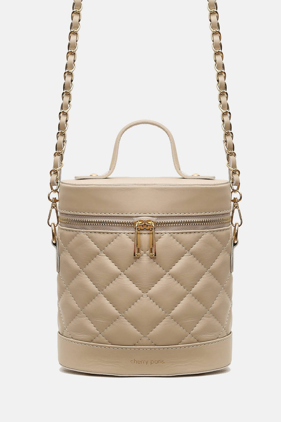 Sac à main cuir Clémence - Beige