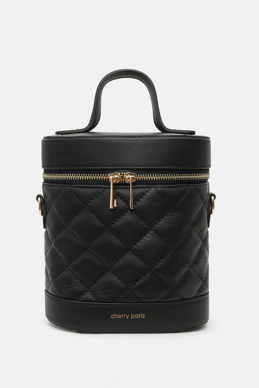 Sac à main cuir Clémence - Noir
