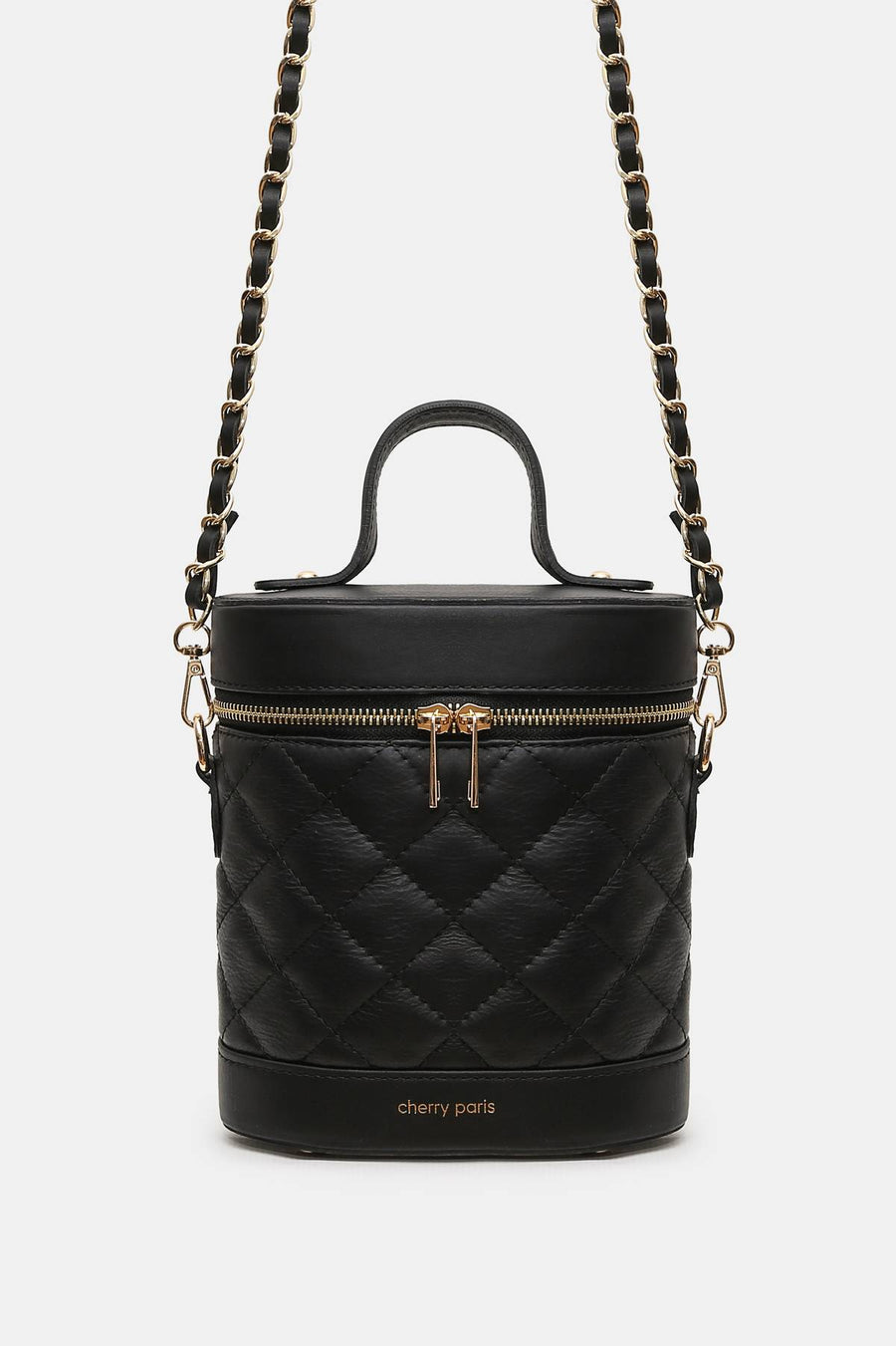 Sac à main cuir Clémence - Noir