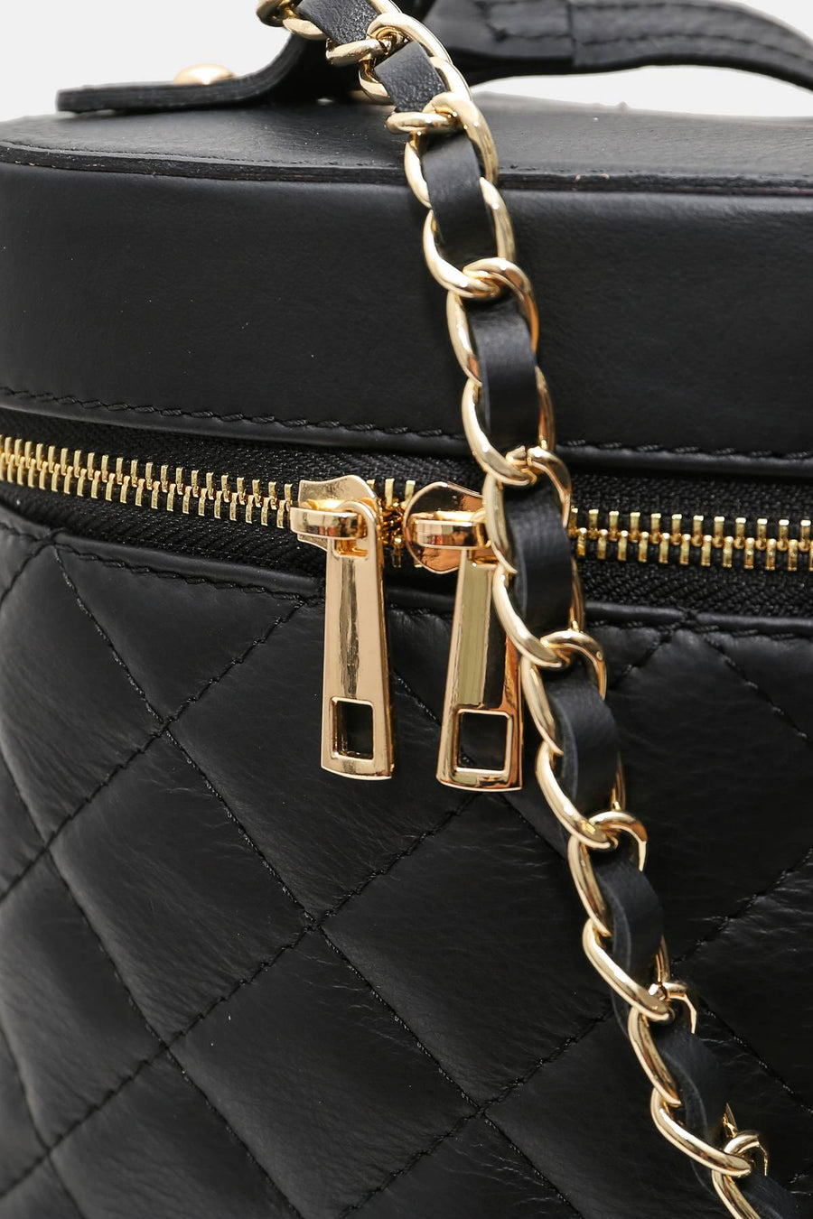 Sac à main cuir Clémence - Noir
