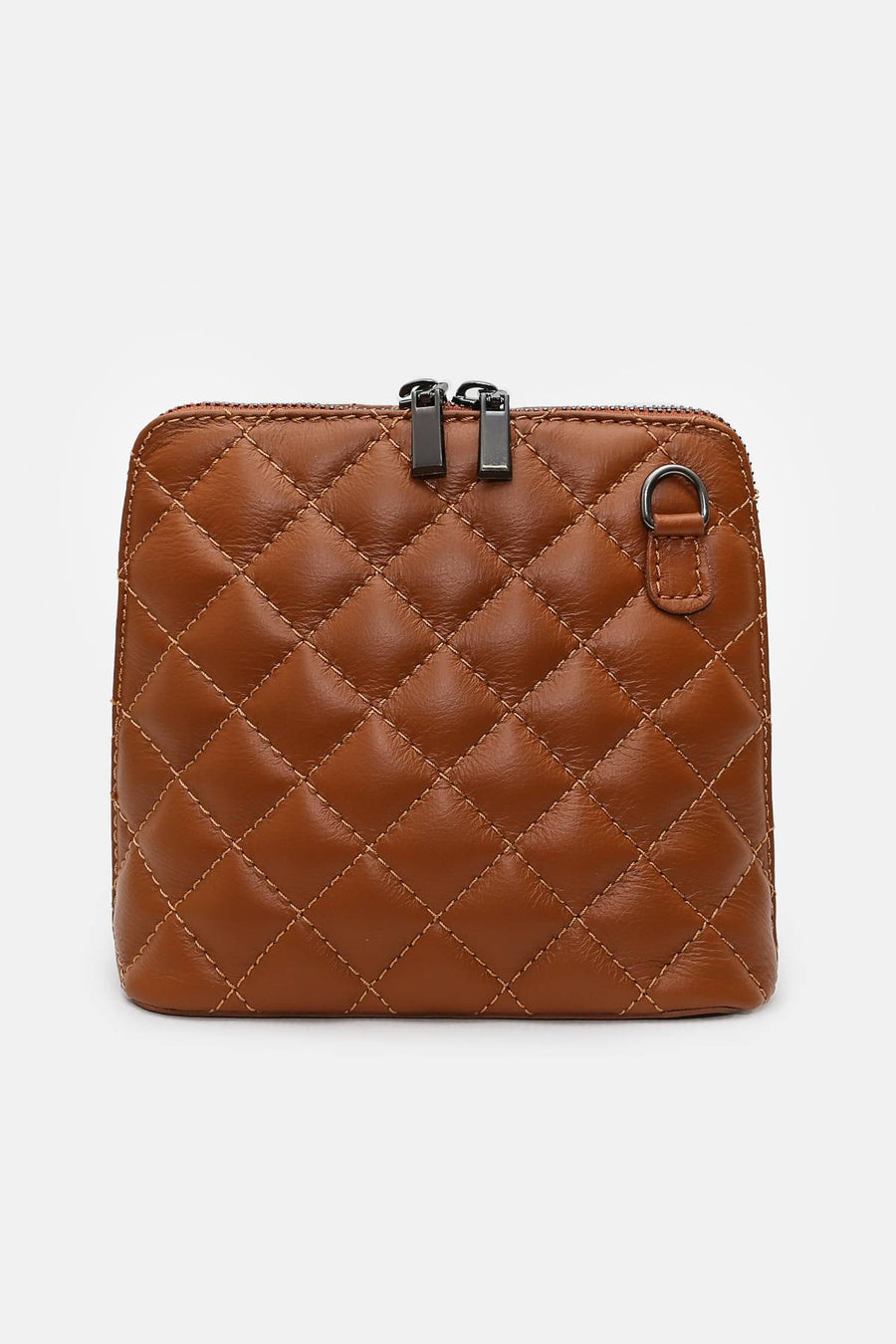 Sac bandoulière cuir Cindy - Camel