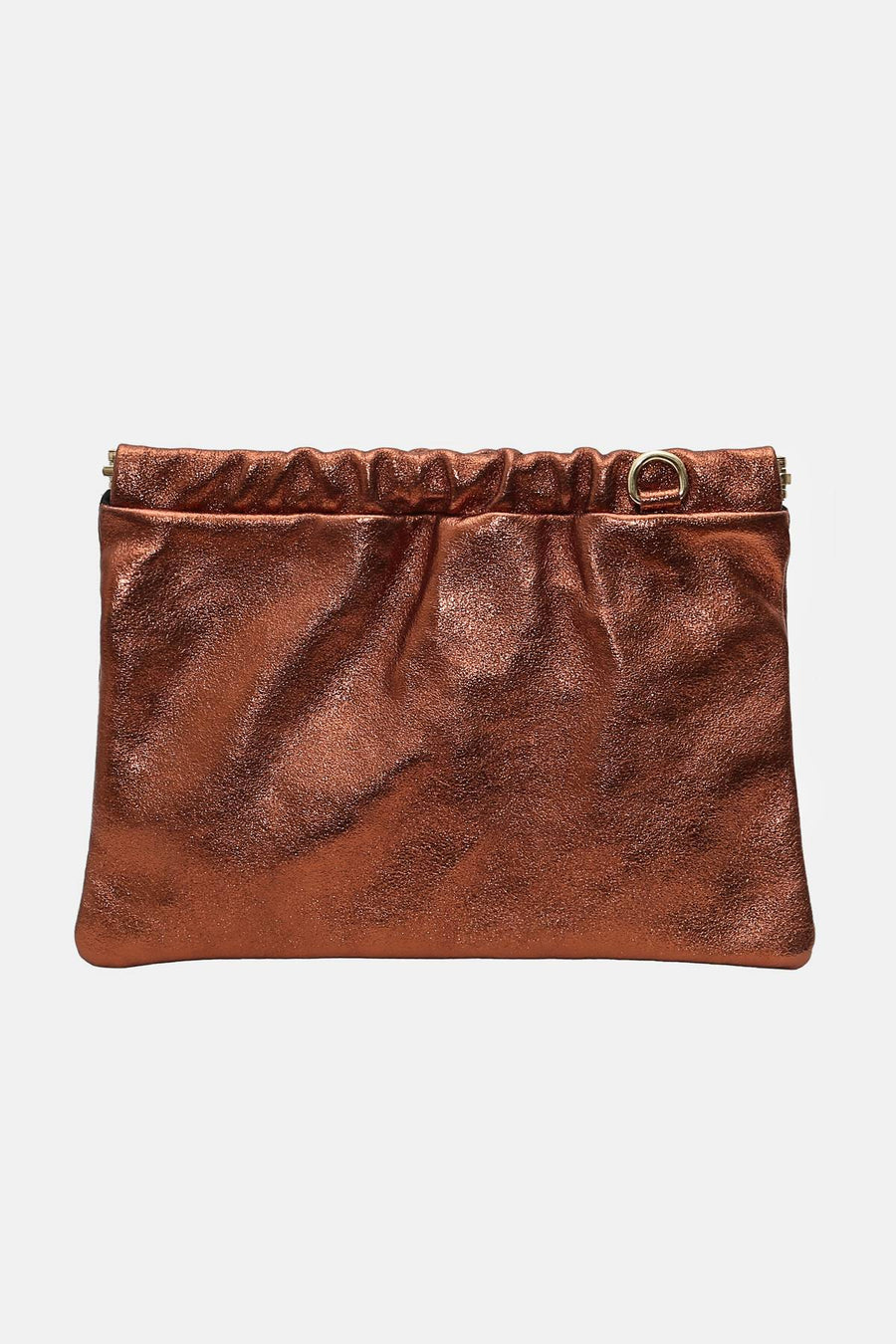 Sac pochette Jinane métal - Bronze