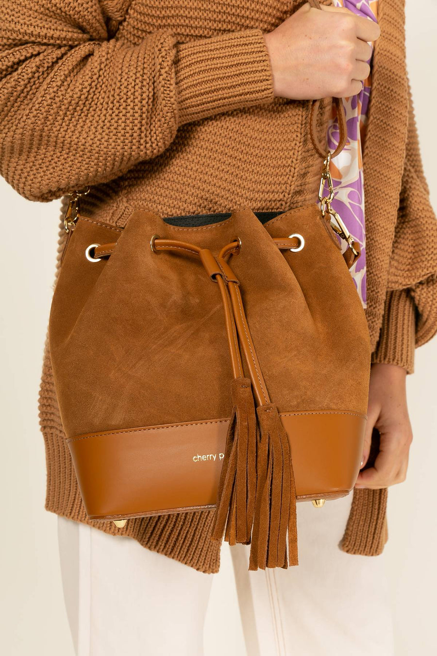 Sac bourse Soline - Camel