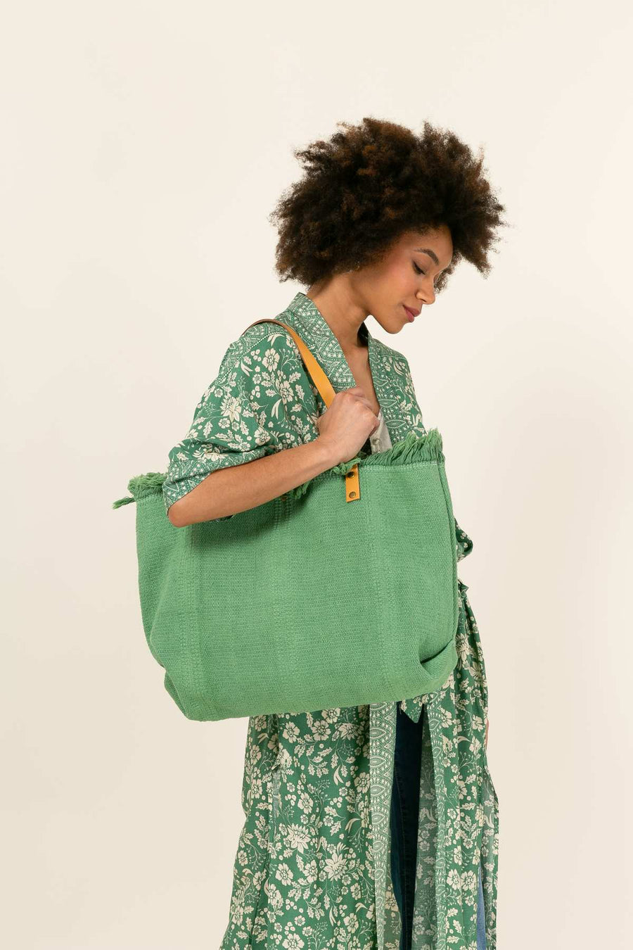 Sac cabas NAILA - Vert