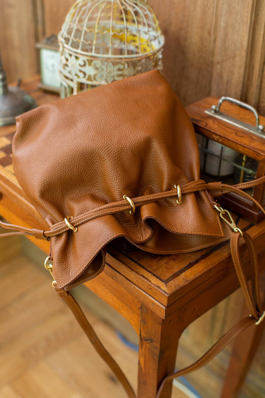 Sac bourse Keyla - Camel