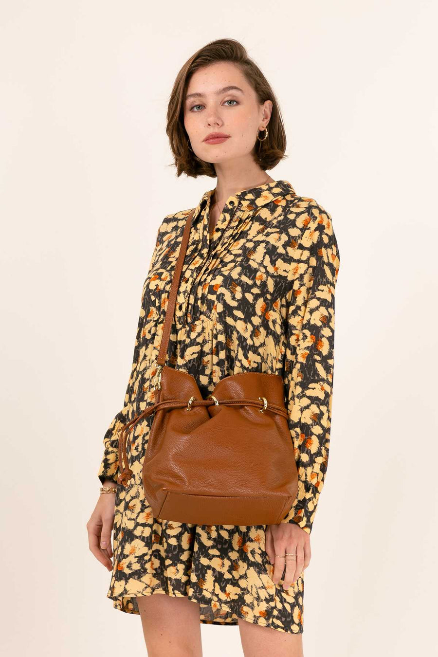 Sac bourse Keyla - Camel