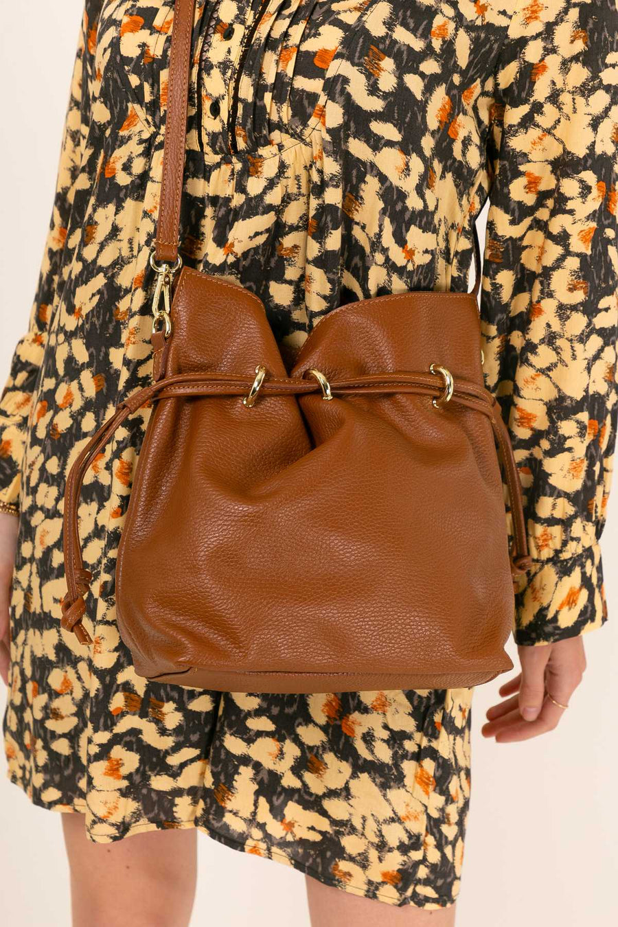 Sac bourse Keyla - Camel