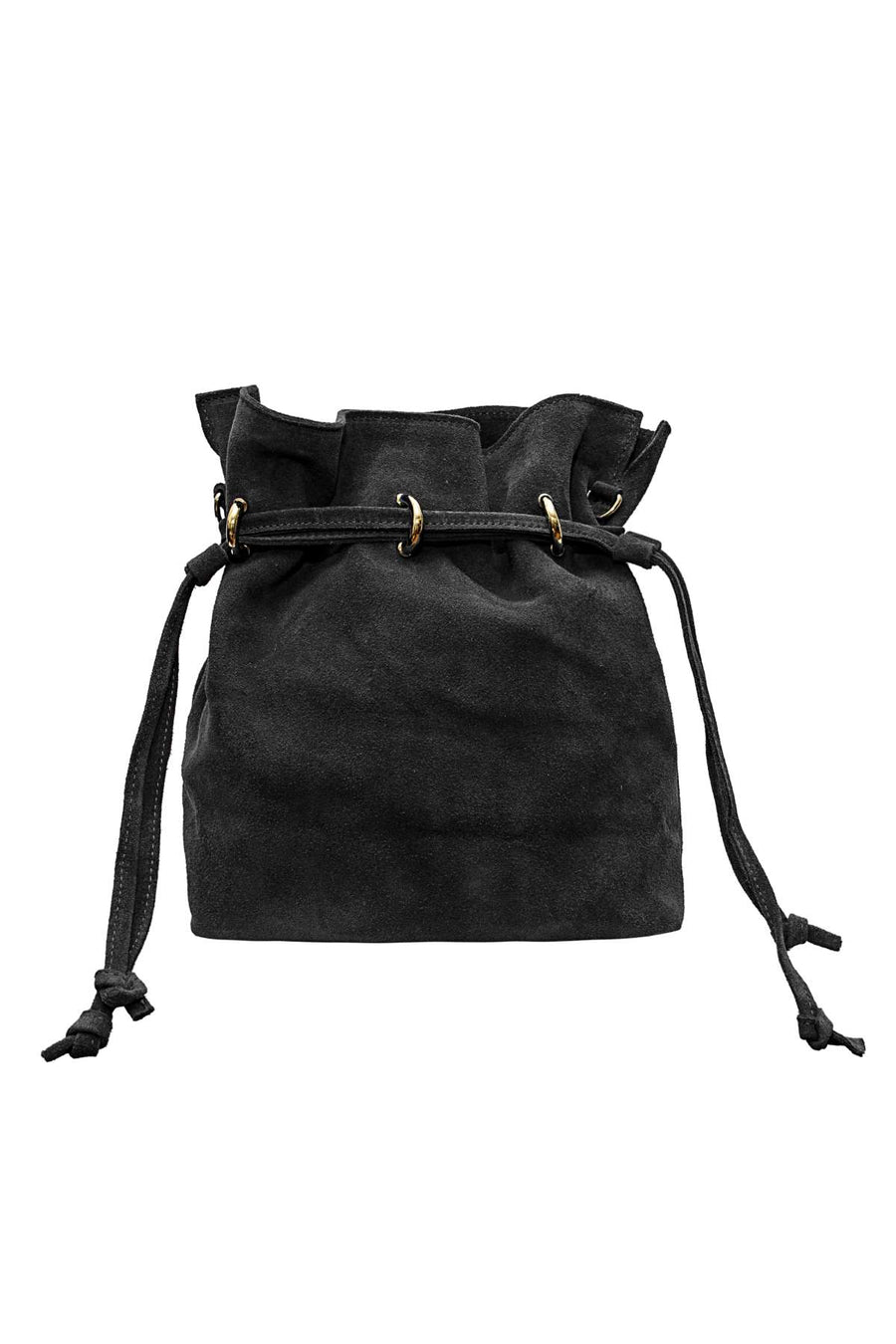 Sac bourse Keyla suède - Noir