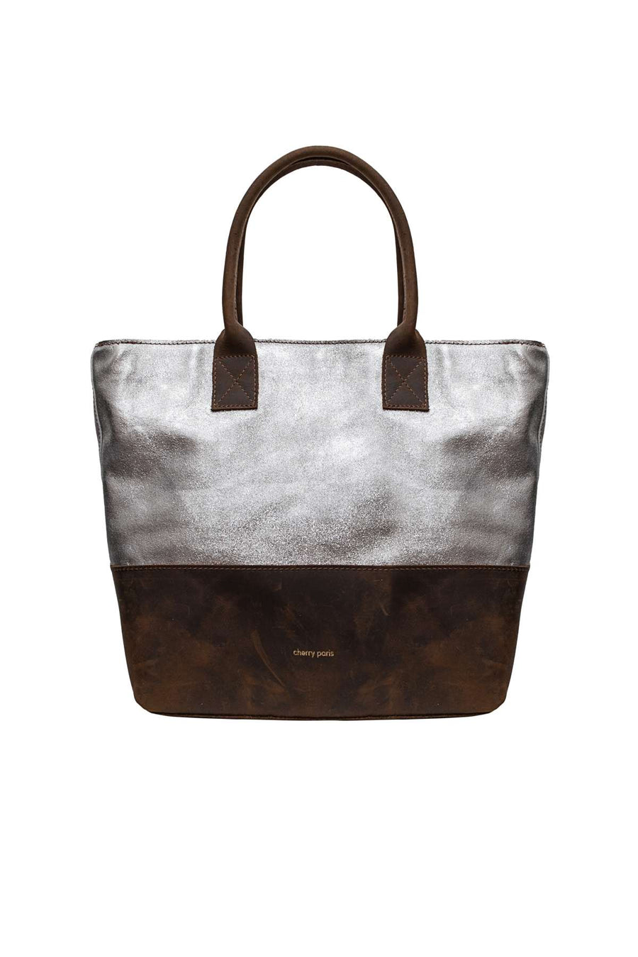 Sac cabas CORALIE - Argent