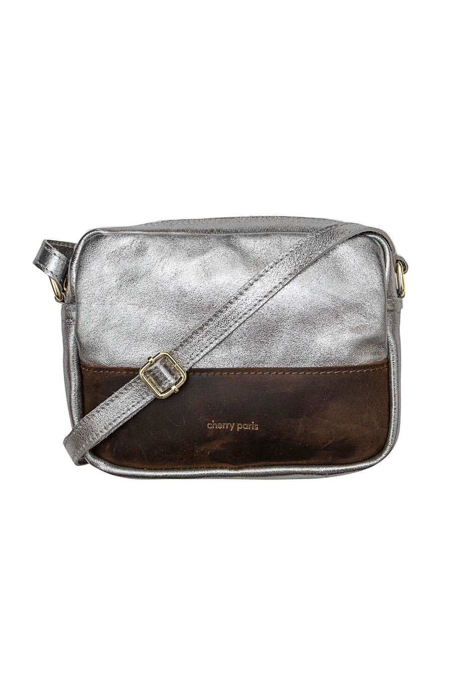 Sac bandoulière Adelaide - Argent