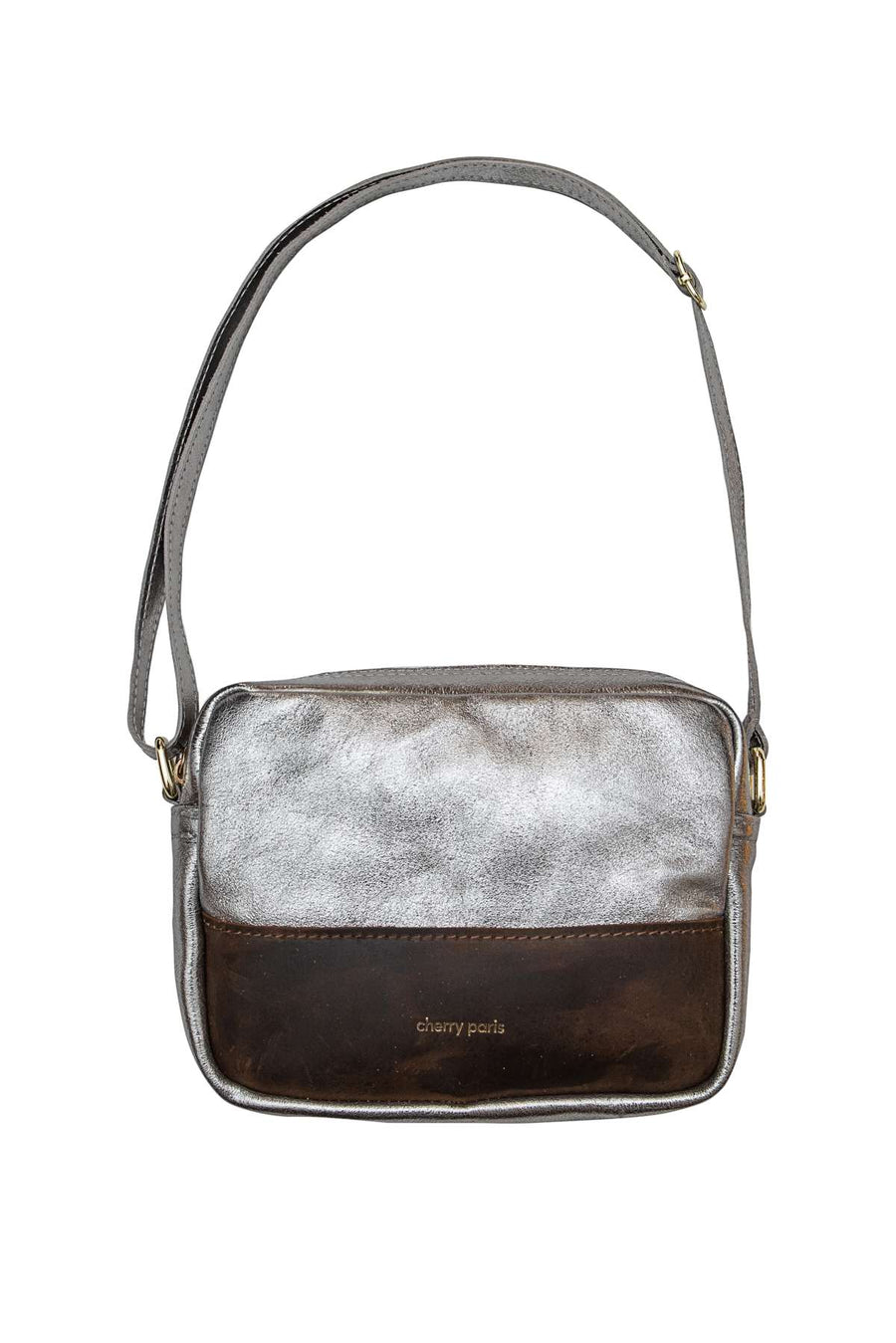 Sac bandoulière Adelaide - Argent