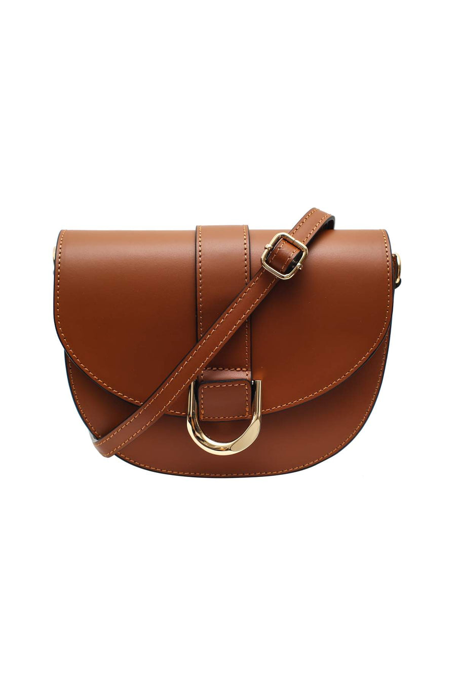 Sac bandoulière Augustine - Camel