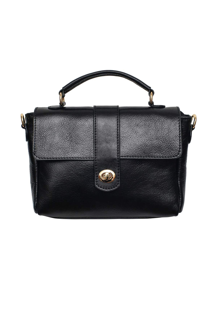 Sac à main cartable CECILIA - Noir