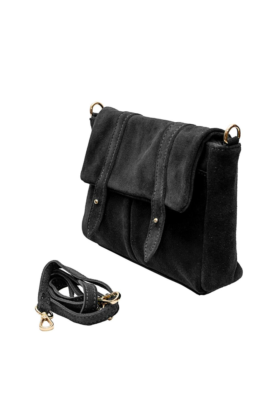 Sac besace Angela - Noir