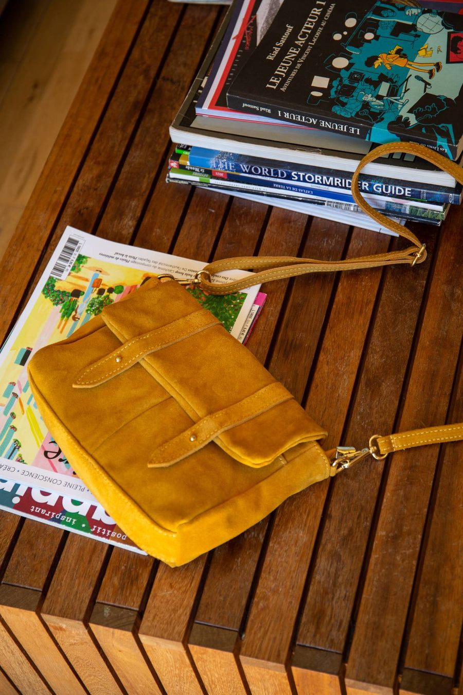 Sac besace Angela - Ocre