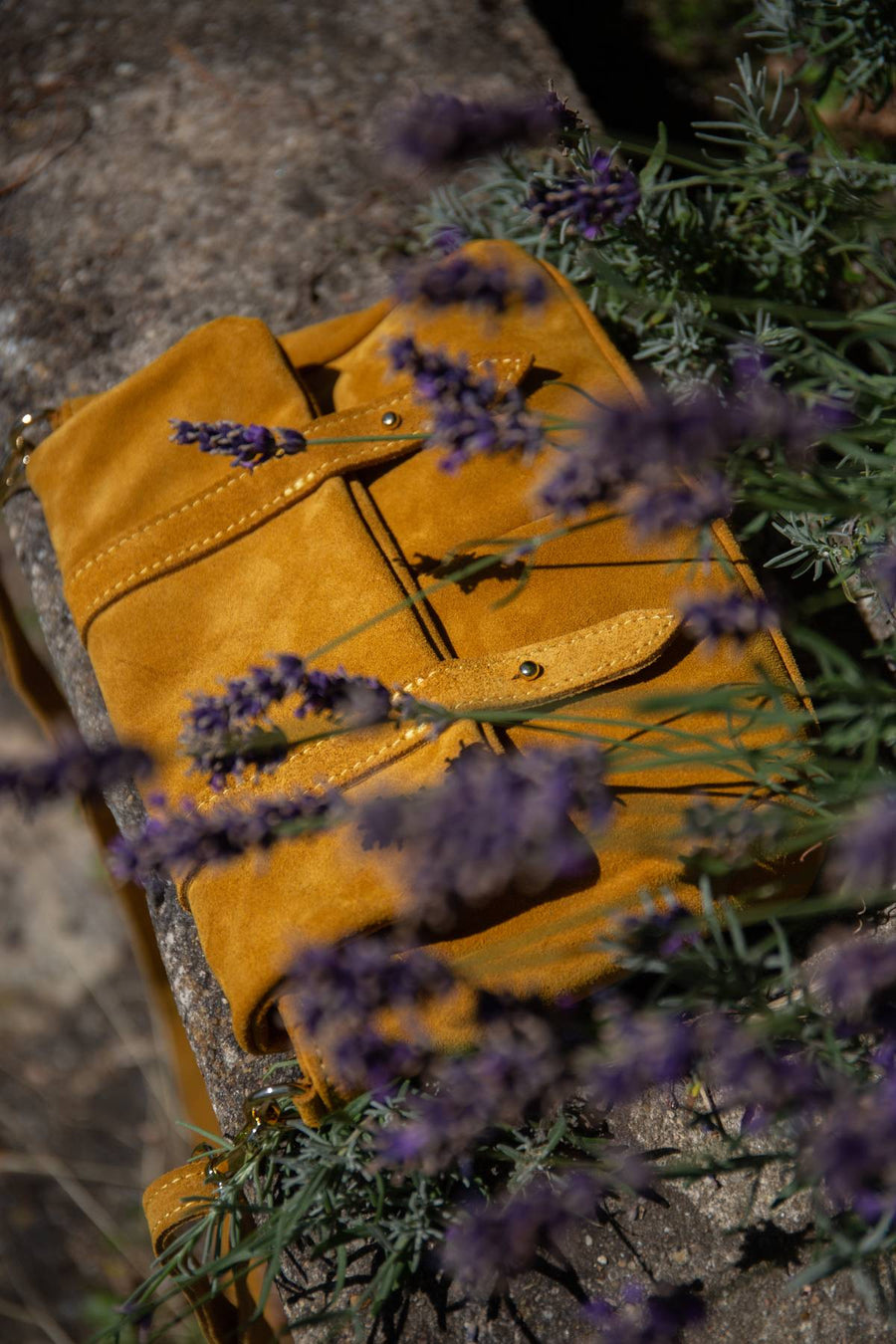 Sac besace Angela - Ocre