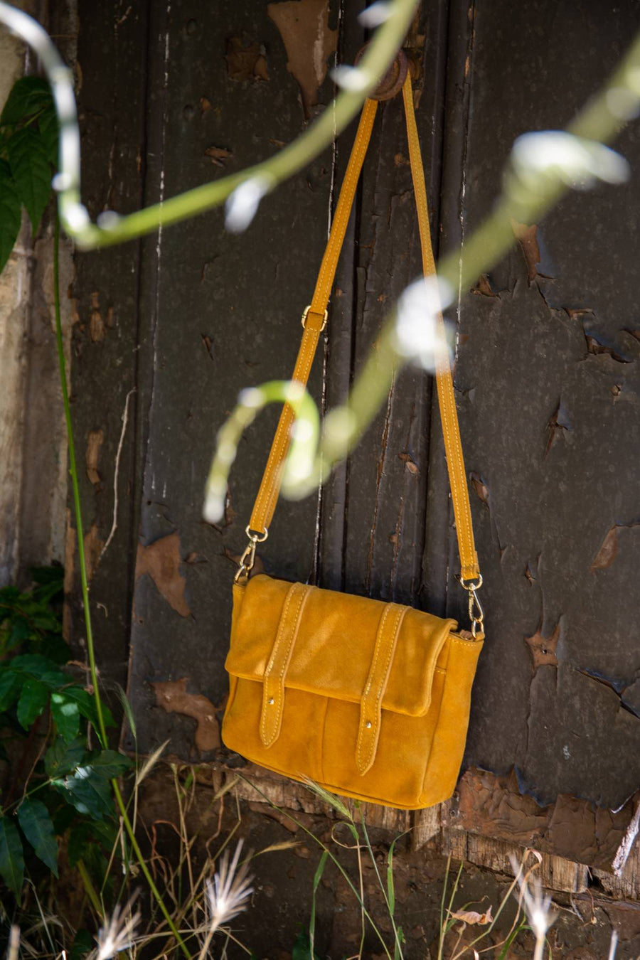 Sac besace Angela - Ocre