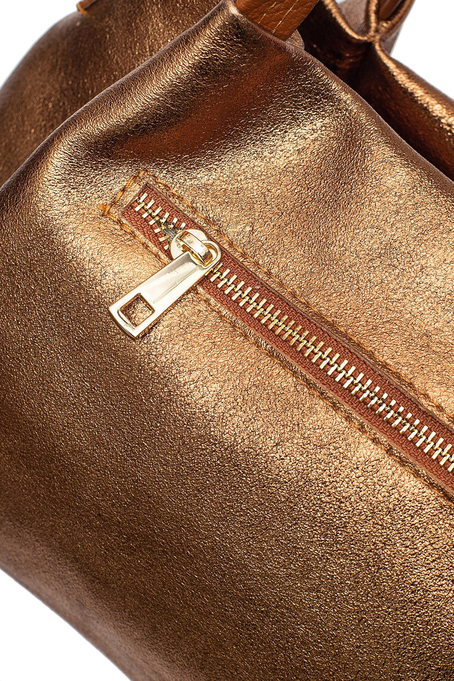 Sac à main CLELIA METAL - Bronze