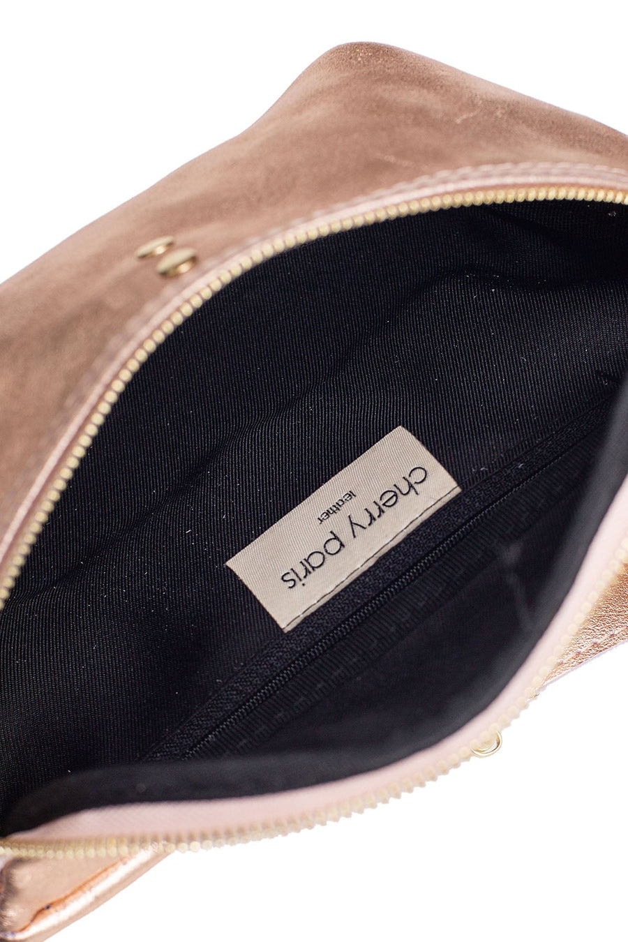 Sac Banane NELLY METAL - Rose métal