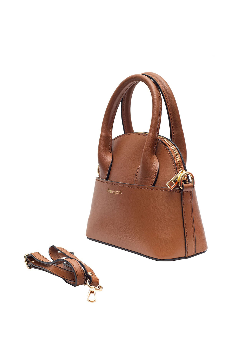 Sac Auriane cognac