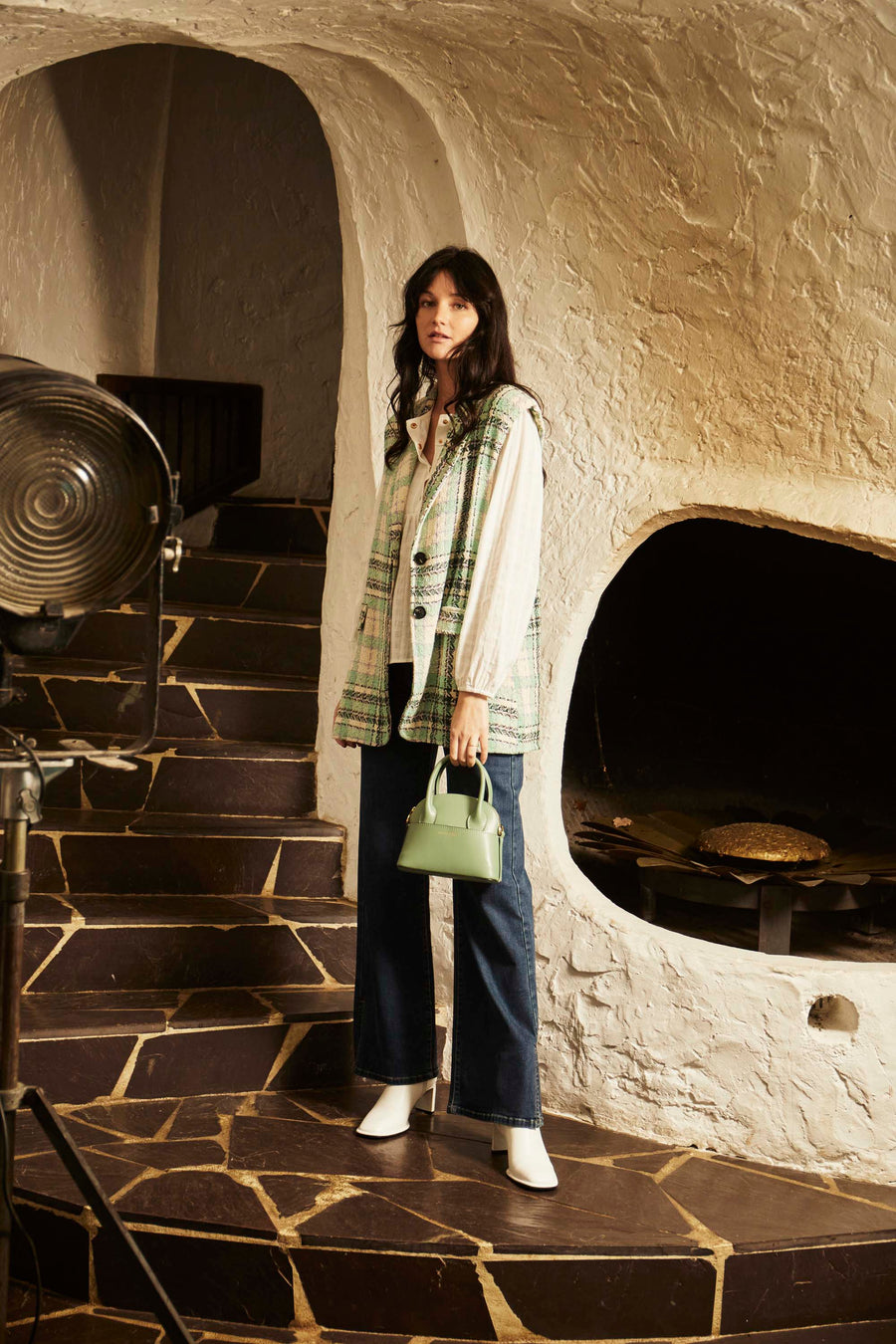 Sac Auriane vert clair