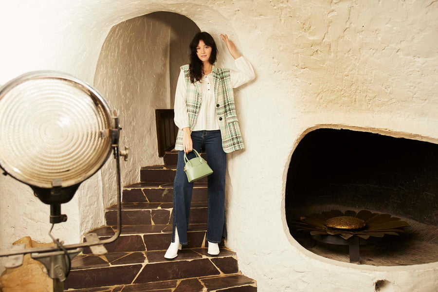 Sac Auriane vert clair