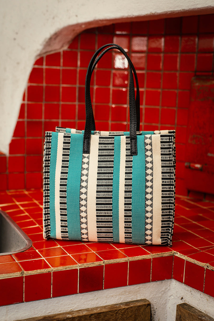 Sac Jacqueline turquoise