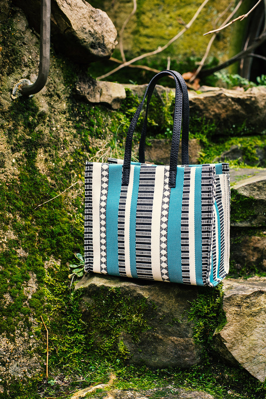 Sac Jacqueline turquoise