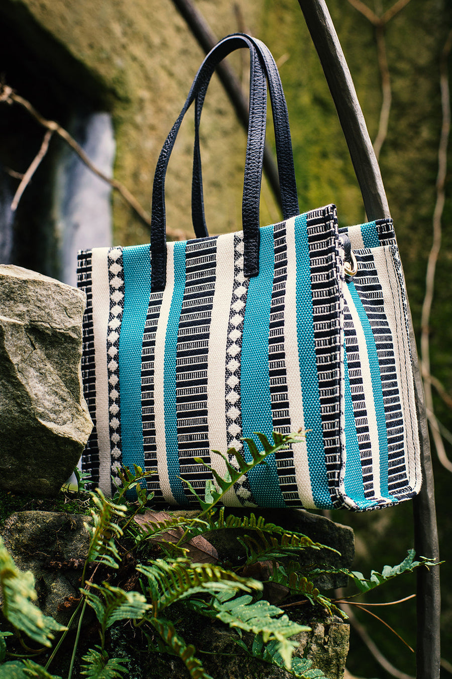 Sac Jacqueline turquoise