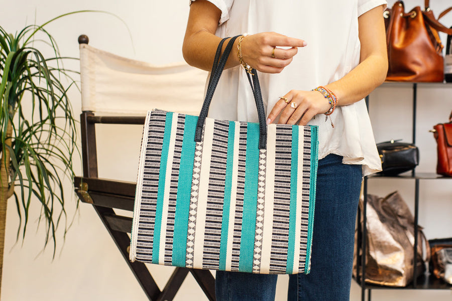 Sac Janna turquoise