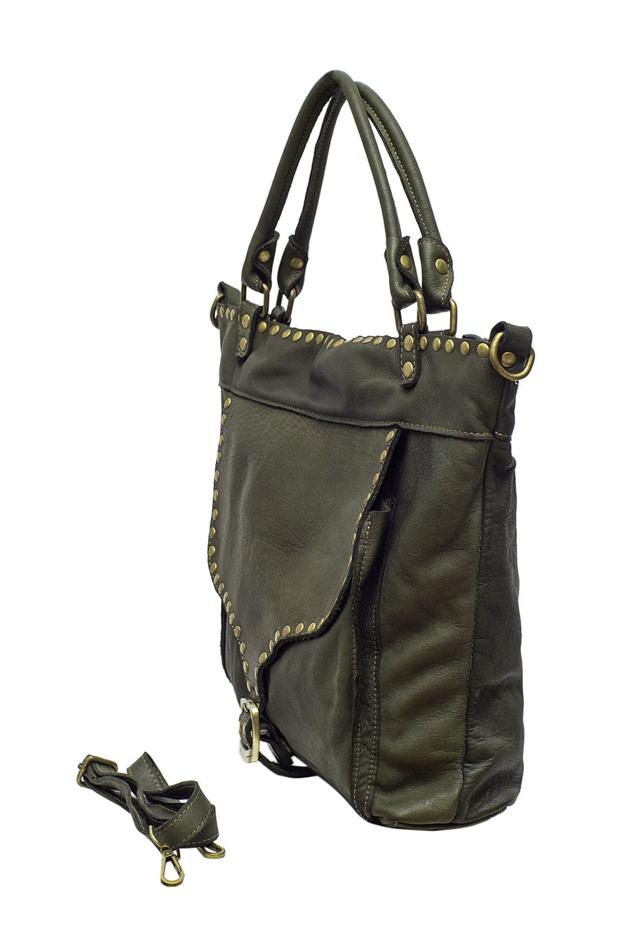 Sac vintage SANDRA - Kaki