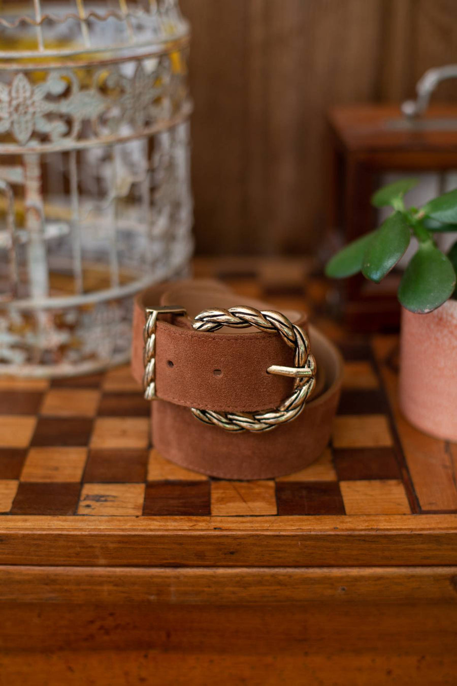 Ceinture en cuir Cbolbi Marron Ba&Sh - Femme | Place des Tendances Ceinture en cuir Cbolbi Marron Ba&Sh - Femme | Place des Tendances