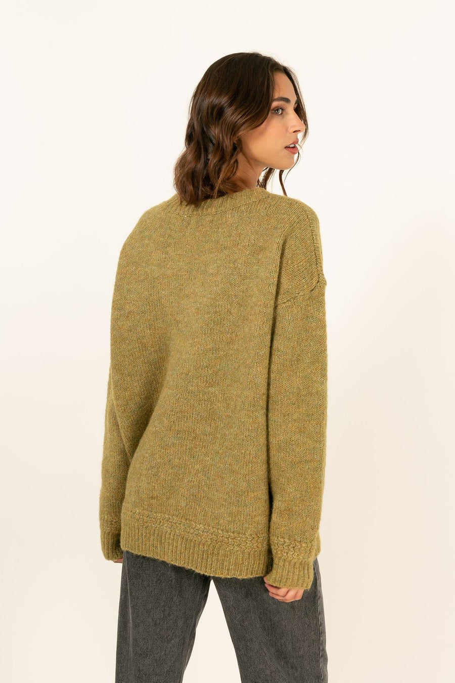 Pull Felicia - Kaki